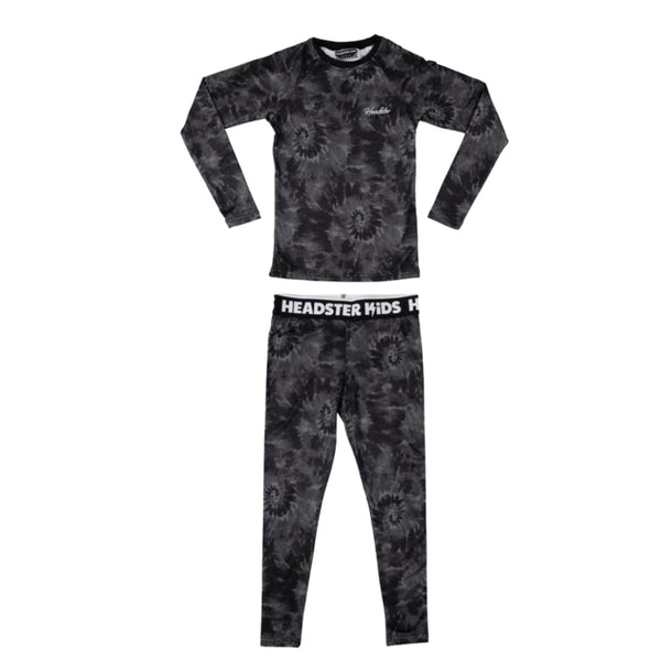 Tie Dye Black Base Layer