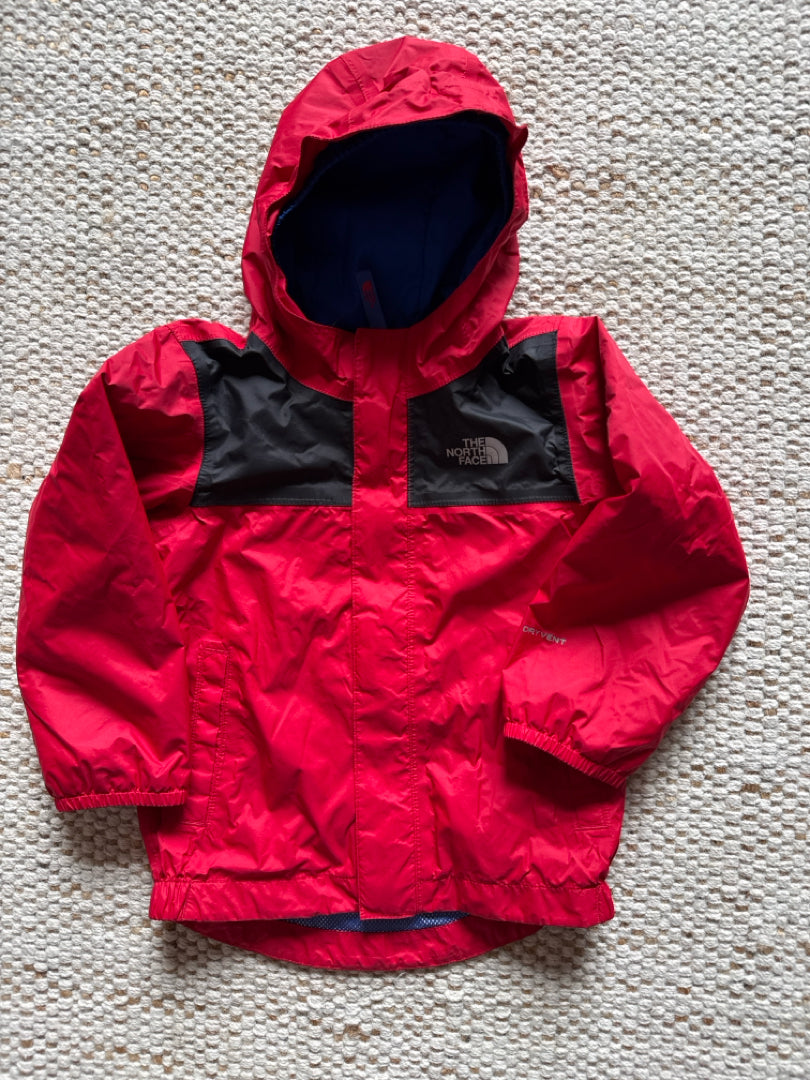 Size 3T North Face Rain Jacket