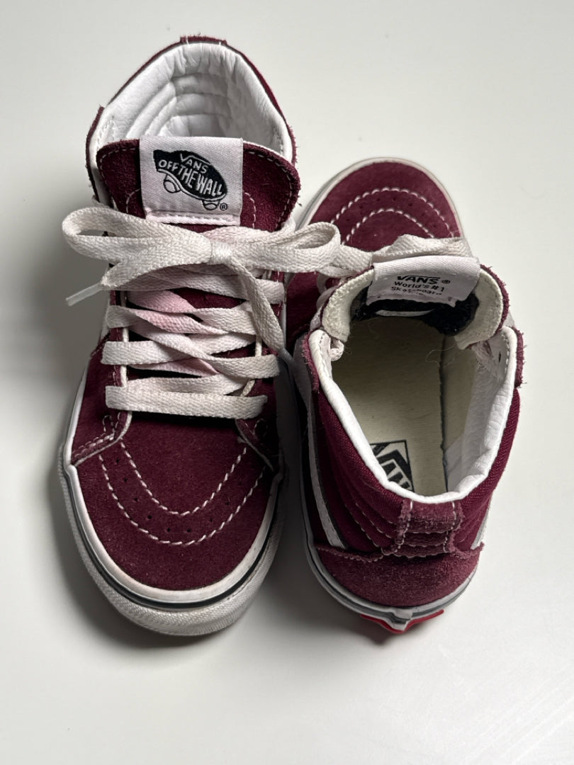Child Size 12 Vans Shoes