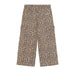 Wide Cargo Pants- Leopard Print