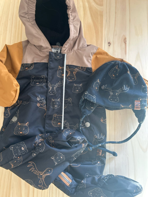 Child Size 6M Deux Par Deux Snowsuit