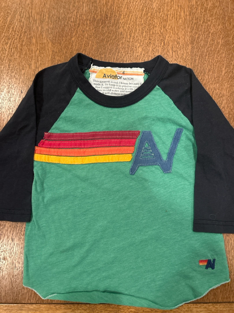 Child Size 4 Aviation Nation Shirt