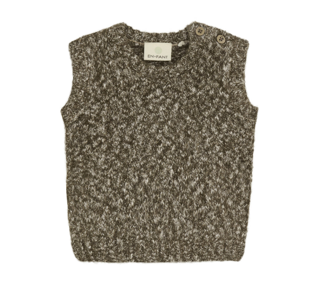 Slip Over Knit  Vest