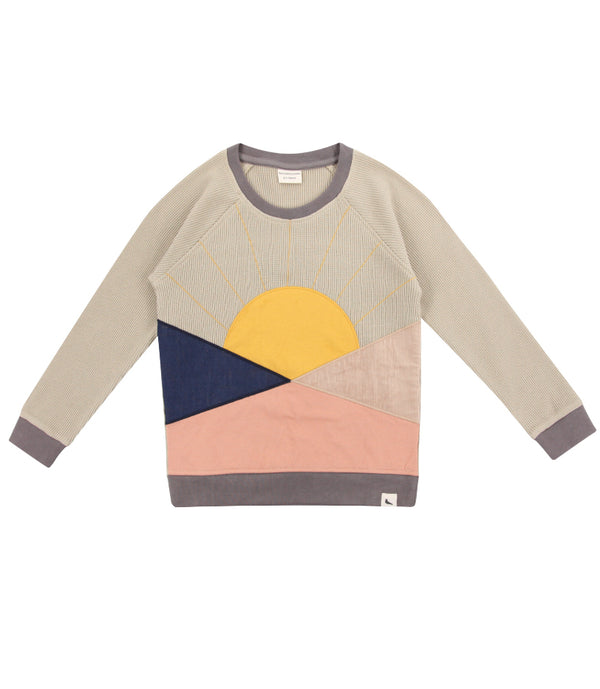 Colourblock Sunrise Sweater