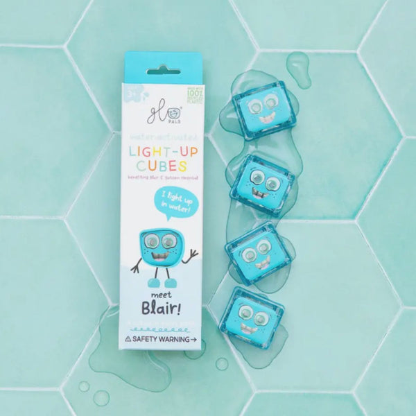 Glo Pals Blair Light-Up Cubes Blue