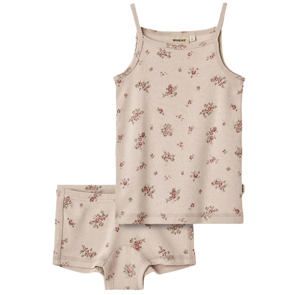 Wheat Underwear - Sofia - Pale Lilac Flowers