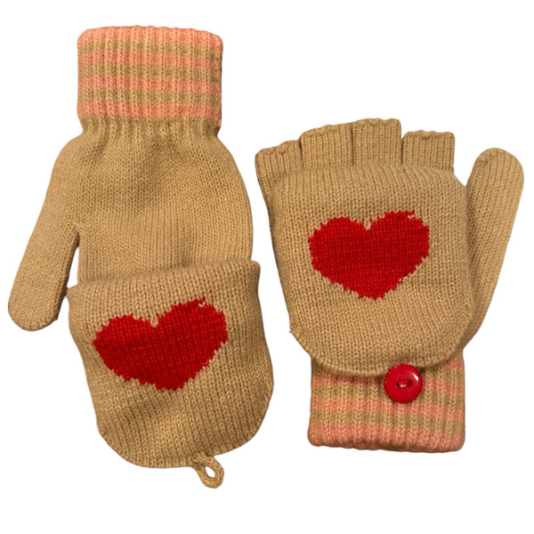 Mittens Hearts