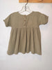 Child Size 0-3m Simple Folk Dress