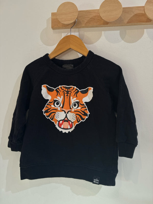 Child Size 3/4 Whistle & Flute Crewneck