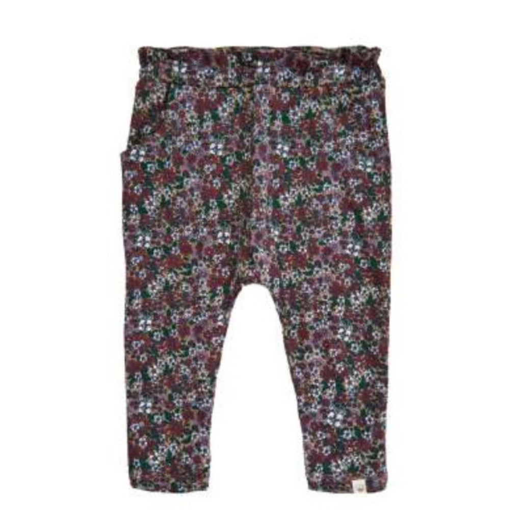Organic- Desiree harem pant - Rosebuck multiflower print