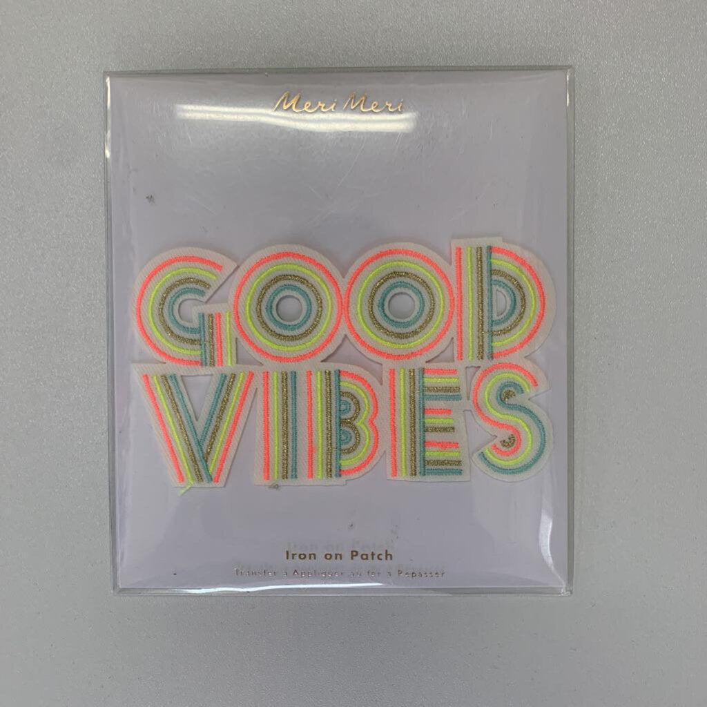 Good Vibes patch