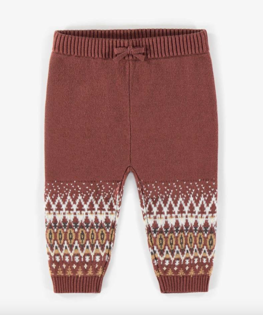 Souris Mini Brown Pants - 3-6m
