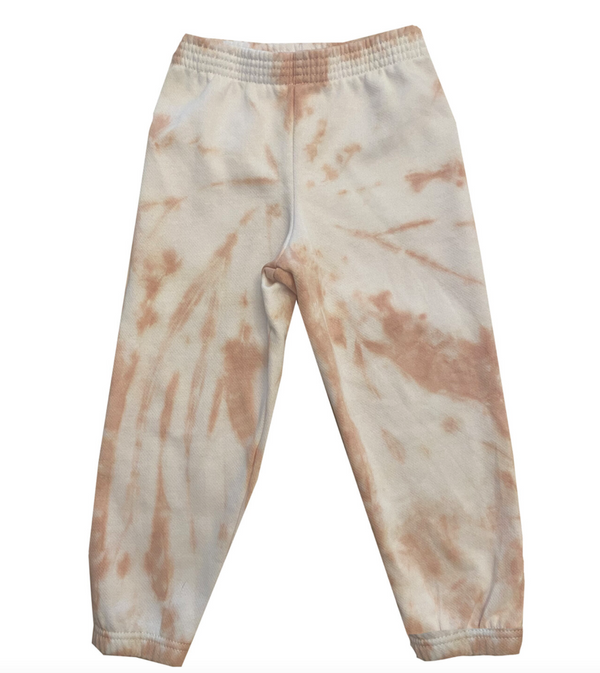 Tie Dye Tan Sweatpants - 8/9