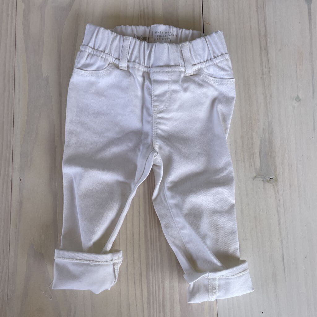 White jeans - 18-24m